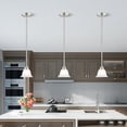 thumbnail image 7 of Livex Lighting Essex Mini Pendant in Brushed Nickel, 7 of 7