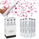 thumbnail image 2 of Cañones de confeti Clover Products, 12 unidades biodegradables, paquete de 6 unidades, color rojo y rosa, 2 of 6