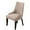 Camel, variant on LKJYER Stretch Wingback Side Chair Slipcover, Removable Wingback Chair Cover Slipcover Nonslip Dining Chair Covers Washable for Dining Room Banquet