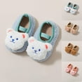 thumbnail image 4 of Odeerbi Non-Slip Prewalker for Baby Infant Boys Girls Sock Shoes Walking Shoes Cotton Socks Cartoon Socks, 4 of 4