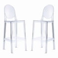thumbnail image 1 of Chaise Ghost, chaise de salle à manger en acrylique transparent set 2, 1 of 6