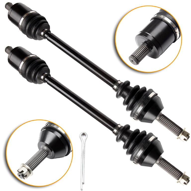 SCITOO Front CV Axles For Polaris Ranger XP/LE 500/700 2005-2007 - Left & Right Set, 2 PC, Cr-Moly Steel