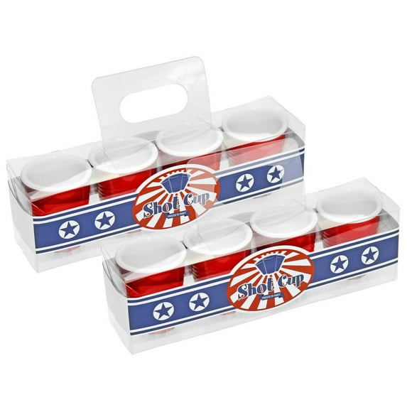 Red Solo Shot Glasses