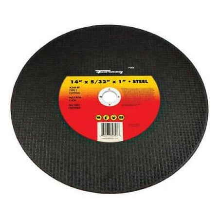 

Forney 14 in. D X 1 in. Aluminum Oxide Metal Cutting Wheel 1 pc