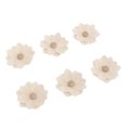 thumbnail image 4 of 6 apliques de costura manualidades de bricolaje flores de arpillera para decorar jardín de infantes aulas jardines bodas flores de tela blanca retro para hacer baratijas de ANGGREK Otros, 4 of 8