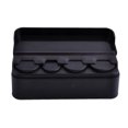 thumbnail image 2 of Miangastore Car Coin Box Loose Change Storage Box Car Coin Case Money Bank Holder (Black), 2 of 9