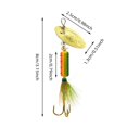 thumbnail image 3 of Rotating Hand Crank and Feather Hook Set A Fishing Sensation To Maximize Your Catch!, 3 of 8