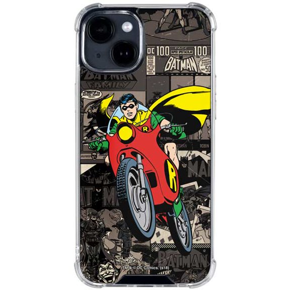 Skinit DC Comics Robin Mixed Media iPhone 14 Plus Clear Case