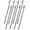 Black 3, variant on 18-Inch Heavy-Duty Bolt Cutter for Fence, Steel Wire, Chain, Screws, Rivets & Medium Padlocks, Ergonomic Soft Rubber Grip Handle, Yellow, Steel
