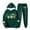 Set-356Green, variant on Women's St. Patrick's Day Gnome Graphic Hoodie & Sweatpants Cute Shamrock Tracksuit Novelty Sweat Suits Casual Holiday Funny 2 Piece Sets