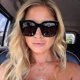 thumbnail image 2 of Oversized Sunglasses for Adults, Brand Designer, Square Mirror Sunglasses, Retro, Large Frame, Vintage Style, for Drivers, Oculos De Sol（Black leopard, 2 of 5