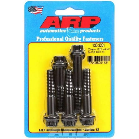 130-3201 12-Point Water Pump Bolt Kit for Chevy
