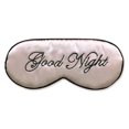 thumbnail image 3 of Antifaz de seda para dormir para mujeres y hombres, cubierta de seda para dormir, venda de satén para los ojos con correa ajustable, cubierta de visera, máscara de noche de seda, 3 of 4