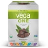 Vega Organic All-in-One Shake Plant Based Protein Powder, Chocolate,10-1.5 oz. Packs