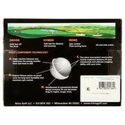 Nitro Golf Ultimate Distance Golf Balls, Yellow, 24 Pieces