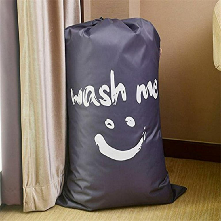 Nylon Laundry Bag - Locking Drawstring Closure, Machine Washable, These  Large Bags Will Fit a Laundry Basket or Hamper and Strong Enough to Carry  up