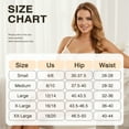 thumbnail image 3 of Linkshare Women's Cotton Underwear High Waisted Full Coverage 4-Pack Ladies Panties, 3 of 11