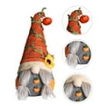 thumbnail image 3 of Holzlrgus Fall Gnomes Plush Thanksgiving Decorations Autumn Tomte Handmade Swedish Gnome Mr and Mrs Scandinavian Gnomes Thanksgiving Day Gift Gnomes Decorations Table Ornaments 2Pcs, 3 of 7