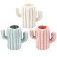 thumbnail image 1 of 3 Pcs Porte-Crayon de Table en Forme de Cactus Vase Décoratif pour Bureau, 1 of 9