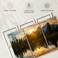 thumbnail image 6 of Elephant Stock Grand Teton Dramatic Sunset Wall Art - Horizontal Multi Panel Canvas - Living Room Wall Decor - Nature Multi Panel - Blue And Green Decor - 65" x 42", 6 of 8