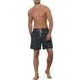 thumbnail image 2 of Lars Amadeus Men's Fruit-printed Drawstring Lightweight Holiday Board Shorts, 2 of 5
