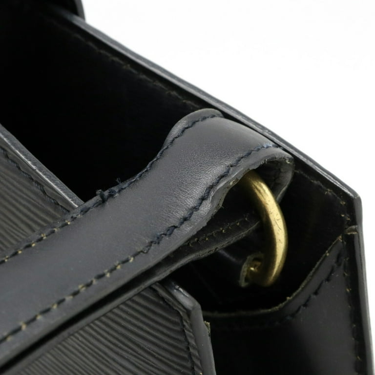 LOUIS VUITTON Shoulder Bag M52252 Cluny Epi Leather Black Black