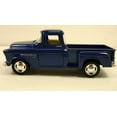 thumbnail image 3 of 5" Kinsmart 1955 Chevy Stepside 3100 Pick Up Truck 1:32 Diecast Model Toy Little Blue Truck, 3 of 4