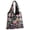 Colour Flowers, variant on Duryarhall Reusable Grocery Bags with Storage Pouch Reusable Bulk Shopping Bags Grocery Tote Bags for Beach, Shopping, Travel