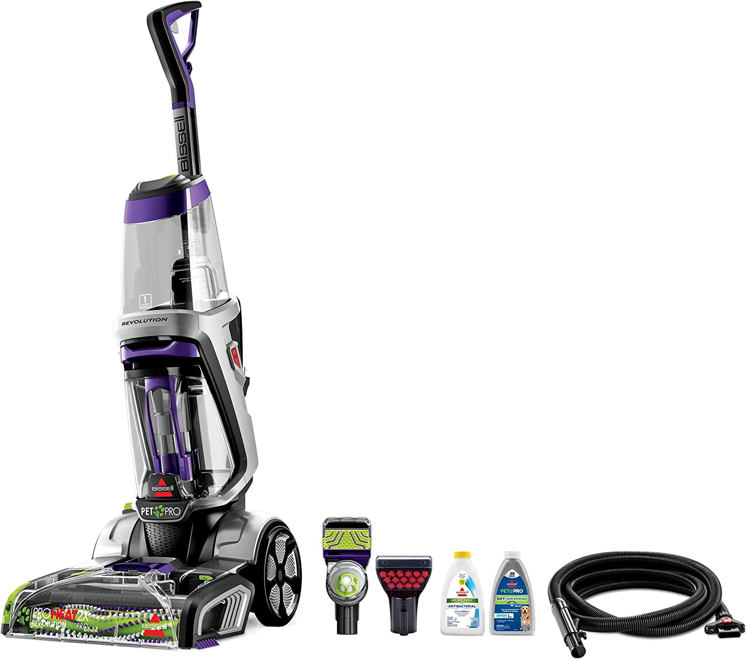 BISSELL ProHeat 2X Revolution Pet Pro Plus Upright Deep Cleaner 3588F