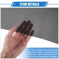 thumbnail image 5 of Unique Bargains Car Grill Mesh 100x33cm 6x3mm Rhombic Hole Grille Mesh Sheet Air Intake Insert  Aluminum Alloy Black, 5 of 6