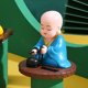 thumbnail image 4 of Novedad Bobblehead Toy Budista Monje Adorno Estatuas en miniatura Muñeca Artesanía Figuras Juguete solar Figuras de baile con energía solar para coleg , B B Baoblaze Figura de baile muñeca, 4 of 8