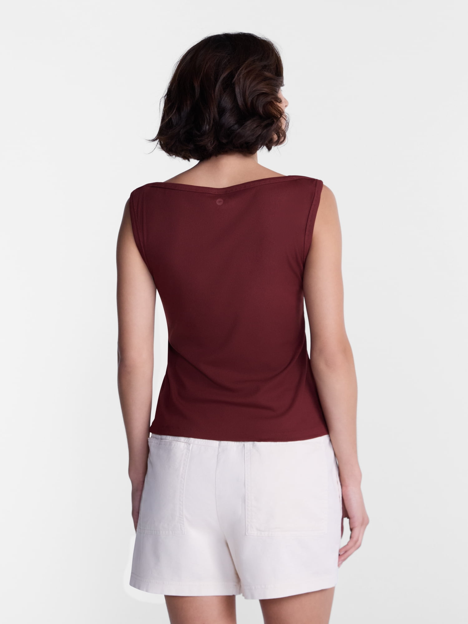 Avia Women's Boatneck Tank Top, Sizes XS-XXXL