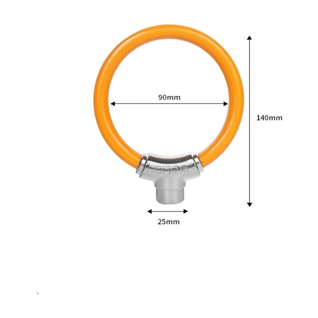 Bike Lock Cable Portable - Anti-Theft Ring Wire Rope Lock Bicycle Road Bicycle Thick Wire Rope Lock