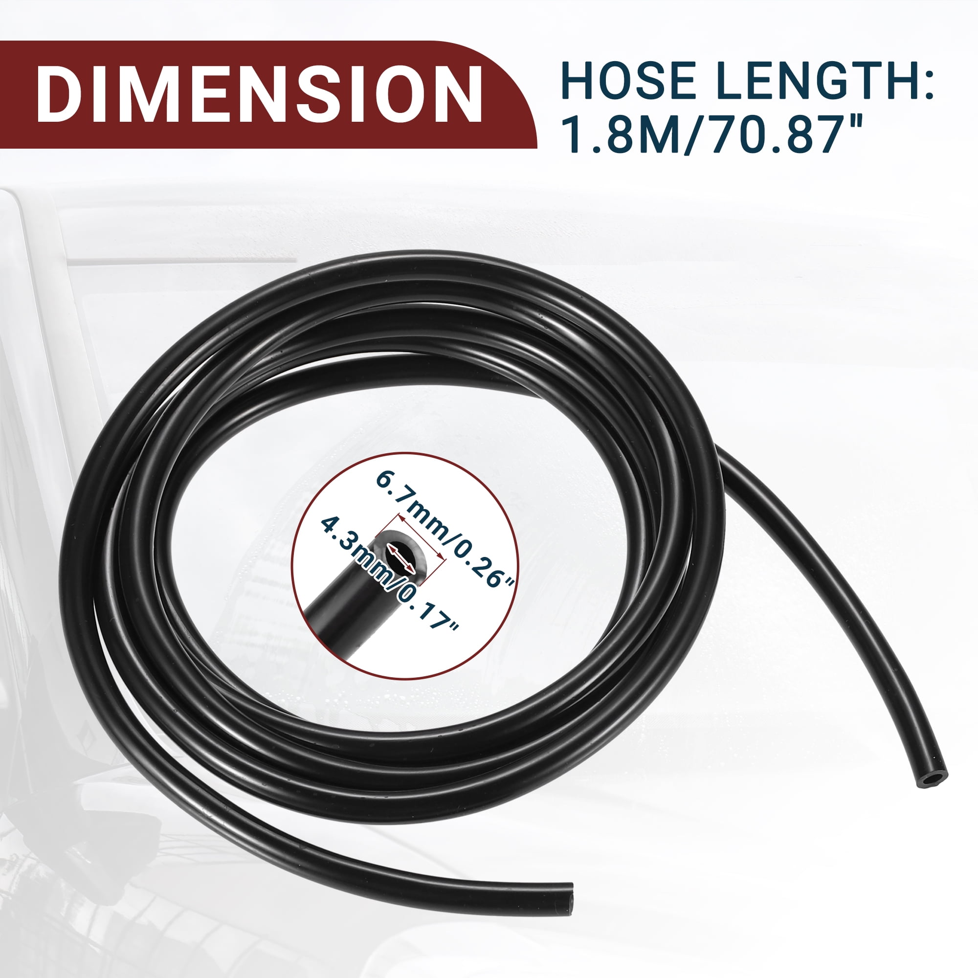 Unique Bargains Windshield Washer Nozzle for Honda HR-V Durable