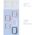 thumbnail image 4 of IBAOLEA 44mm Case Compatible with IBAOLEA Watch Case, Bling Frame Protective Case Screen Protector Replacement for IBAOLEA Watch Series 6/5/4 44mm, Rose Gold/Pink/Black/Silver/Clear 5 Packs 44mm, 4 of 9
