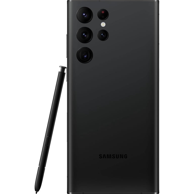 Restored Samsung Galaxy S22 Ultra 5G, 128GB, Phantom Black