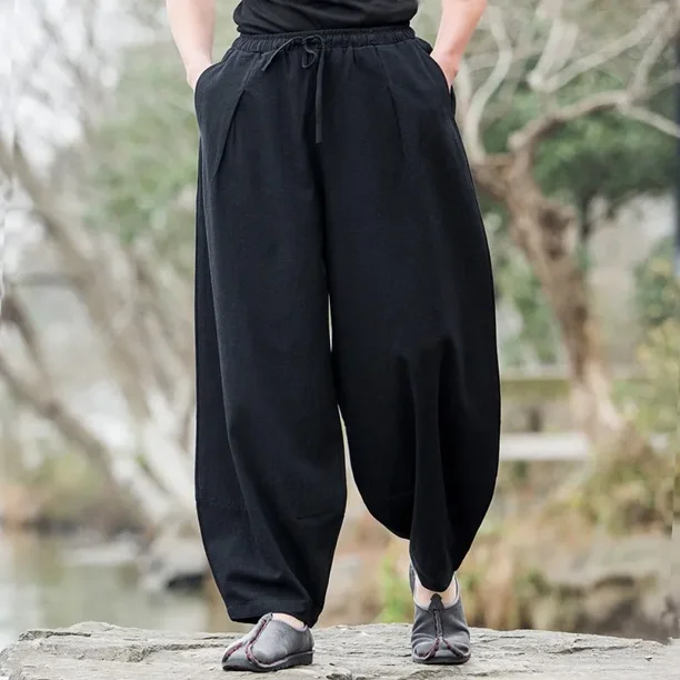 Pantalones acampanados para hombre deals