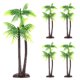 thumbnail image 1 of 5 PCS Modelo de hermanamiento Coconut Trees Park Street Diseño del paisaje Diorama Paisaje en miniatura Paisaje (13cm), 1 of 5