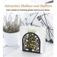 thumbnail image 5 of Napkin Holder, Paper Napkin Holder with Hollow Tree and Bird Pattern, Tissue Dispenser for Dining Table - Black, 5 of 5
