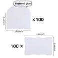 thumbnail image 2 of Paquete de 100 minisobres blancos de 10 x 7 cm con tarjetas de Toperd, 2 of 7
