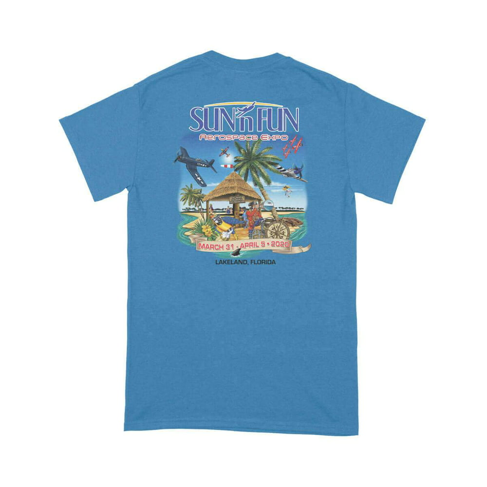 Sun 'N Fun - Beach in Paradise 2020 SUN 'n FUN T-Shirt Size: Xlarge ...
