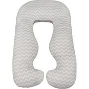 Leachco MaternAlign Maternity Cover Gray Chevron