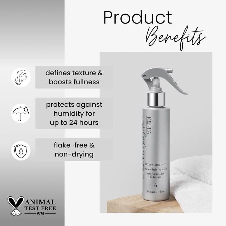 Kenra, Texturizing Mist, 5 oz, Fullness and Humidity Resistant