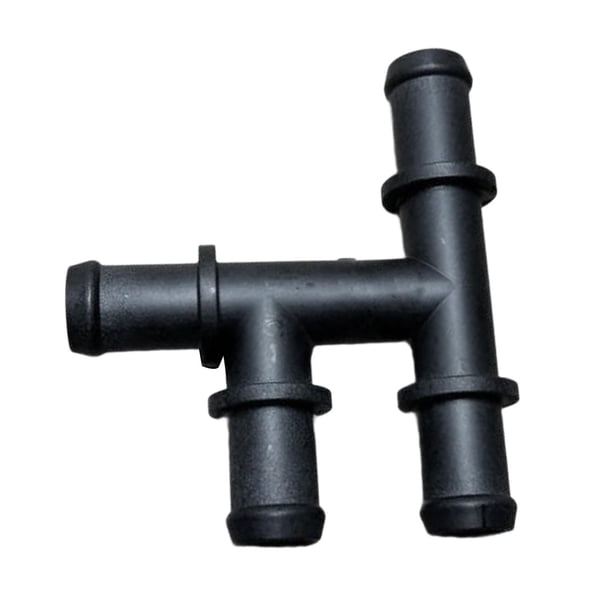Conector de refrigerante,Manguera de conector de refrigerante del núcleo del calentador,tubo de 4 vías,Piezas de la manguera de refrigerante del tubo de agua del núcleo del calentador de