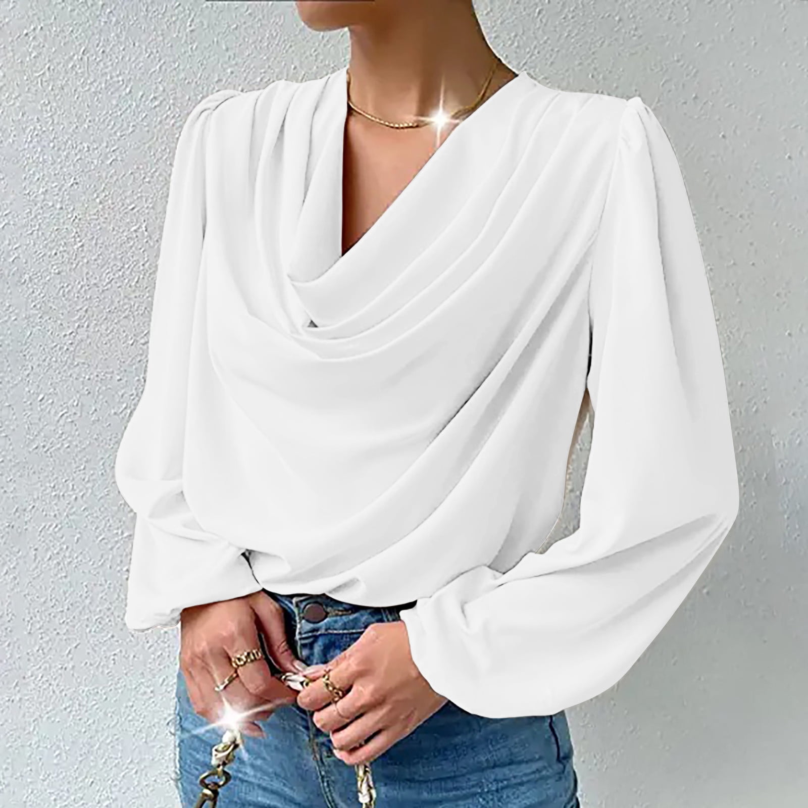 silky white tops