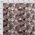 thumbnail image 3 of oneOone Silk Tabby Black Fabric Tropical Floral Diy Clothing Quilting Fabric Print Fabric By Yard 42 Inch Wide, 3 of 4