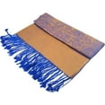 thumbnail image 4 of Women's Shawl Vintage Jacquard Paisley Pashmina Special Occasion Wrap Evening Scarf Double Sided Stole, 4 of 9