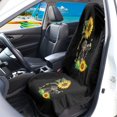 thumbnail image 3 of Uourmeti Dachshund Sunflower Theme Car Seat Towel Cover Anti-Slip, Suitable for Van Bucket Seat Truck Seat, Terry Cloth Car Seat Cover for Trucks Vans, 3 of 7