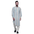 thumbnail image 2 of Atasi Rayon Ethnic Long Kurta For Boys Printed Party Wear Kurta For Men, 2 of 6