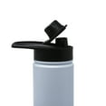 thumbnail image 7 of (4 pack) 24oz Blue Ombre Stainless Steel Bottle with Screw Cap Lid, by Athletic Works, 7 of 7